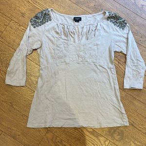 Deletta 3/4 length shirt - Medium